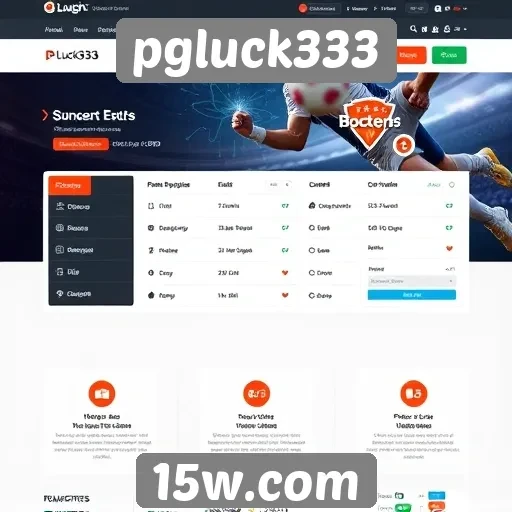 Recursos e funcionalidades do site pgluck333